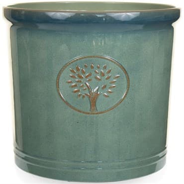 Sun Ceramica 12" Cotswold Cylinder Aqua — photo 1 of 2