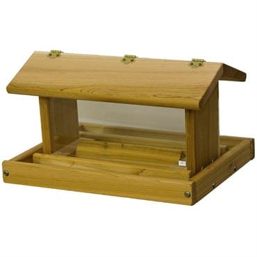Stovall Wood Standard Post Mount Feeder MADE IN THE USA — photo 1 of 2