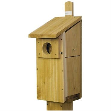 Stovall Wood Screech Owl box MADE IN THE USA — photo 1 of 2