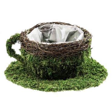 SuperMoss 6" Large Deco Coffee Cup Fresh Green — photo 1 of 2