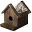 SuperMoss Wood Birdhouse Planter Small — thumbnail 1 of 2