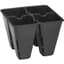 Sunpack 4 Cell Plug Tray Insert Black — thumbnail 1 of 2