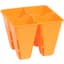 Sunpack 4 Cell Plug Tray Insert Orange — thumbnail 1 of 2