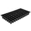 SunPack 72 Cell Round Insert Black - Fits Standard 10"x20" Trays — thumbnail 1 of 2