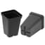 SunPack 2.5" Square Pot, Black — thumbnail 1 of 2