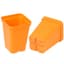 SunPack 2.5" Square Pot, Orange — thumbnail 1 of 2