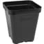 Sunpack 5" Heavy Duty Seed Starting Pot Square Black — thumbnail 1 of 2