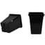 SunPack 7"x7" Square Pot, Black 9" Tall — thumbnail 1 of 2