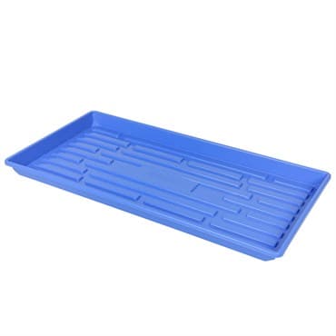 SunPack 1020 Heavy Duty Shallow Tray, No Holes, Blue — photo 1 of 2