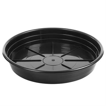 SunPack 10" Premium Saucer, Black — photo 1 of 2