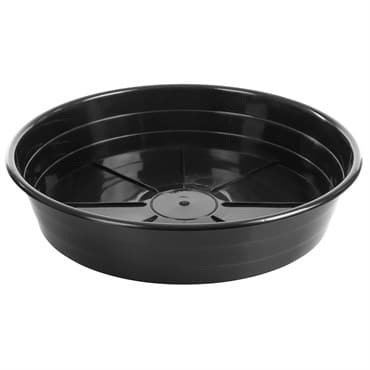 SunPack 12" Premium Saucer, Black — photo 1 of 2