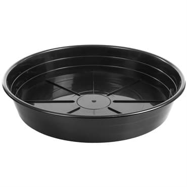 SunPack 14" Premium Saucer, Black — photo 1 of 2