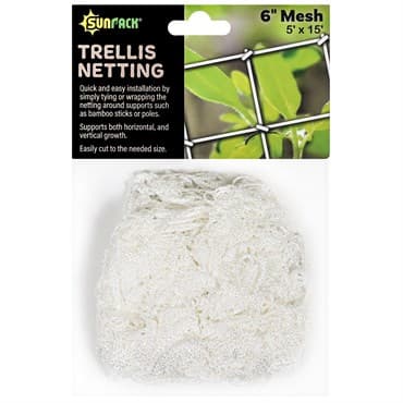 SunPack 5'x15' Woven Trellis Netting 6" Mesh — photo 1 of 2