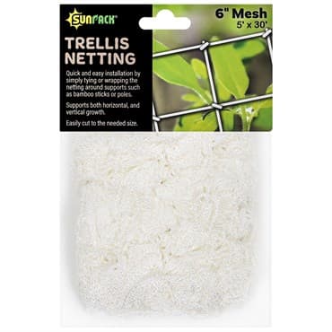 SunPack 5'x30' Woven Trellis Netting 6" Mesh — photo 1 of 2