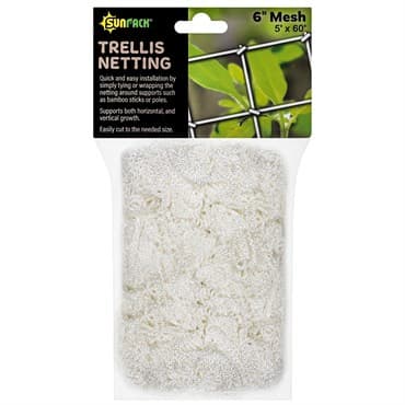 SunPack 5'x60' Woven Trellis Netting 6" Mesh — photo 1 of 2