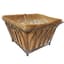 Grower Select 15.00 Floor Planter w/ Ball Feet w/ Plastic Lined Coco Liner and Hangtag - 2.77gal/10.5L Soil Volume Capacity — thumbnail 1 of 2
