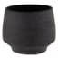 SSI 4" Stoneware Tapered Pot Charcoal — thumbnail 1 of 2