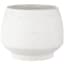 SSI 4" Stoneware Tapered Pot White — thumbnail 1 of 2