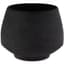 SSI 4.5" Stoneware Tapered Pot Charcoal — thumbnail 1 of 2