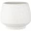 SSI 4.5" Stoneware Tapered Pot White — thumbnail 1 of 2