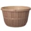 GROWER SELECT 10IN BUSHEL POT TAN W/BROWN WASH 24/CS — thumbnail 1 of 2