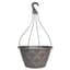 Grower Select 14.00 Lattice Hanging Basket Black w/ Gold Brush w/ 18.00 4-Strand Hanger 50/CS - 3.17gal — thumbnail 1 of 2
