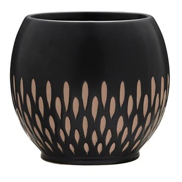 Southern Patio 12" Ava Planter Brown Finish — photo 1 of 2