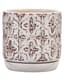 Southern Patio 8" French Rustic Planter White Finish — thumbnail 1 of 2