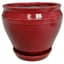Southern Patio 6" Collins Planter Oxblood Finish — thumbnail 1 of 2