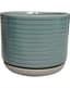 Southern Patio 8" Vado Planter Sea Blue Finish — thumbnail 1 of 2