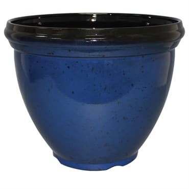 Southern Patio 15" HDR Heritage Planter Monaco Blue — photo 1 of 2