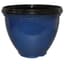 Southern Patio 15" HDR Heritage Planter Monaco Blue — thumbnail 1 of 2