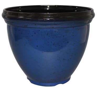 Southern Patio 18" HDR Heritage Planter Monaco Blue — photo 1 of 2