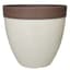 Southern Patio 15" Hornsby Planter Beige Finish — thumbnail 1 of 2