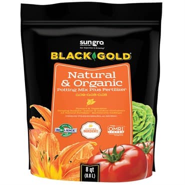 Black Gold Natural & Organic Potting Soil 8qt (8/CS) — photo 1 of 2