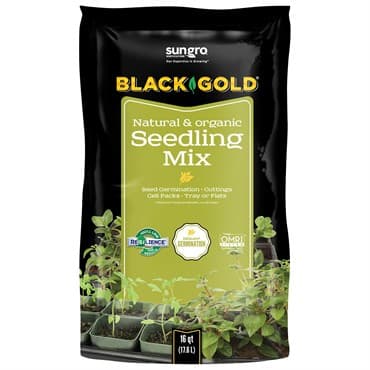 Black Gold 16qt Seedling Mix (120/PL UNCASED) — photo 1 of 2