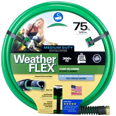 Swan 5/8"x75' WeatherFlex Medium Duty Hose — photo 1 of 2