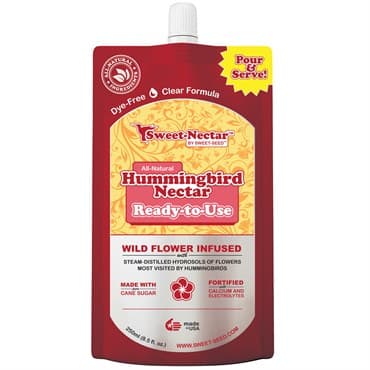 Sweet Seed 250ml Hummingbird Nectar Pouch Ready to Use — photo 1 of 2