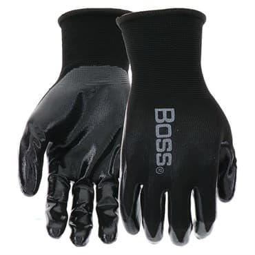 SWI Boss Grip Nitrile Glove Large Black — photo 1 of 2