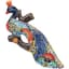 Talavera 14" Peacock Hanger Left — thumbnail 1 of 2