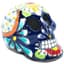 Talavera 5" Skull Statue — thumbnail 1 of 2