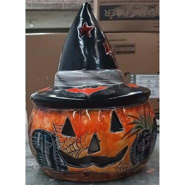 Talavera 13"H Magic Pumpkin — photo 1 of 2