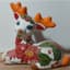 Talavera Reindeer Resting — thumbnail 1 of 2