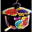 Talavera Bird House Cylinder — thumbnail 1 of 2