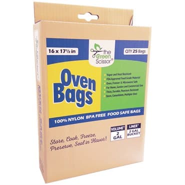 Green Scissor 16"x17.5" Oven Bags - 25/Pack — photo 1 of 2