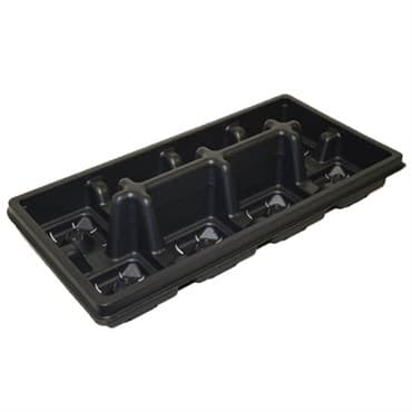 T.O. PLASTICS SPT-550-8-TRAY (HOLDS 8 SVD-550 POTS 25/CS 32CS/PL — photo 1 of 2