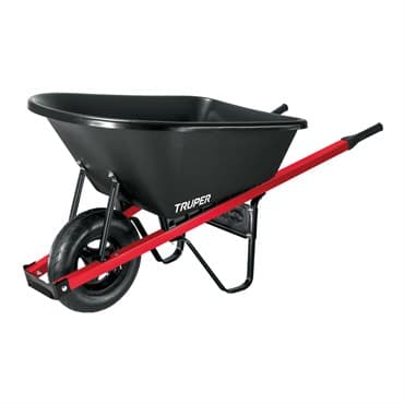 Truper 6cf Poly Wheelbarrow — photo 1 of 2