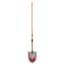 Truper 48" Handle Round Point Shovel Rolled Step — thumbnail 1 of 2