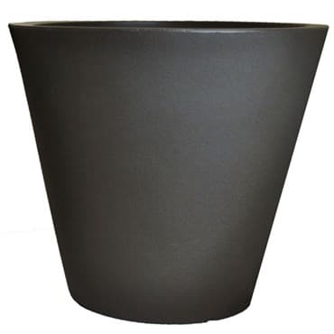 Tusco 13" Cosmo Round Planter Black — photo 1 of 2
