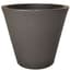 Tusco 13" Cosmo Round Planter Espresso — thumbnail 1 of 2